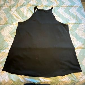 Black tank top